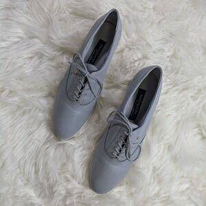 Easy Spirit Anti-Gravity Leather Oxfords Comfort Walking Shoes in Gray‎ Size 10